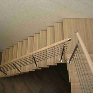 Лестница для дома на второй этаж